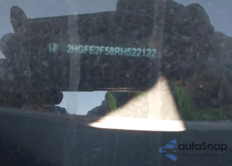 2024 Honda Civic Sport from USA, damaged, VIN 2HGFE2F58RH522122